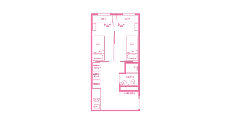 Scape Queensberry 2 Bed Shared Apartment