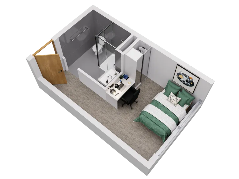 RoomingKos Dudley Standard Ensuite