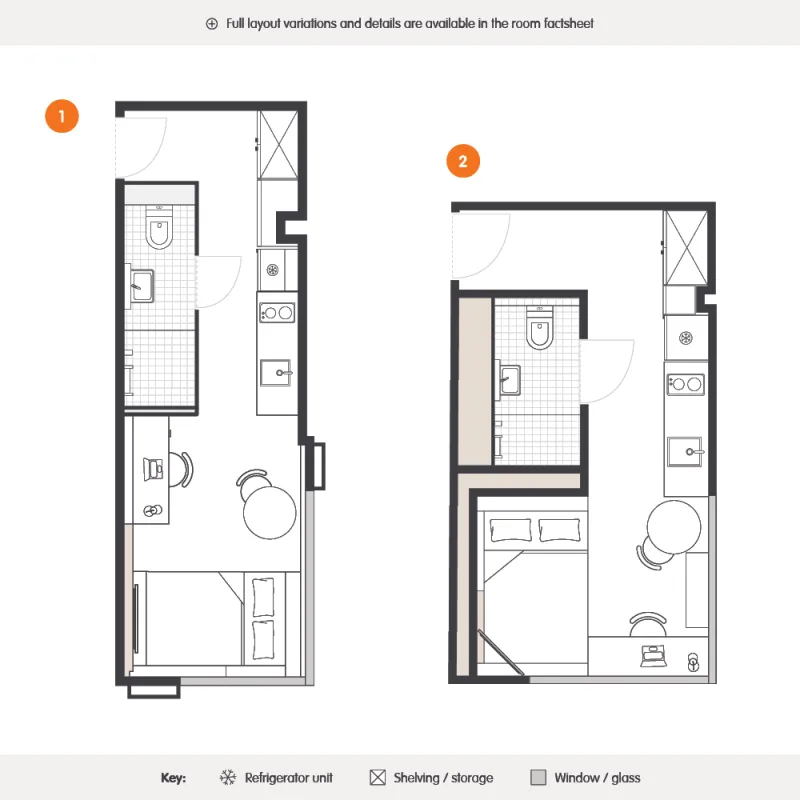 Iglu Flagstaff Gardens Premium Corner Studio Apartment