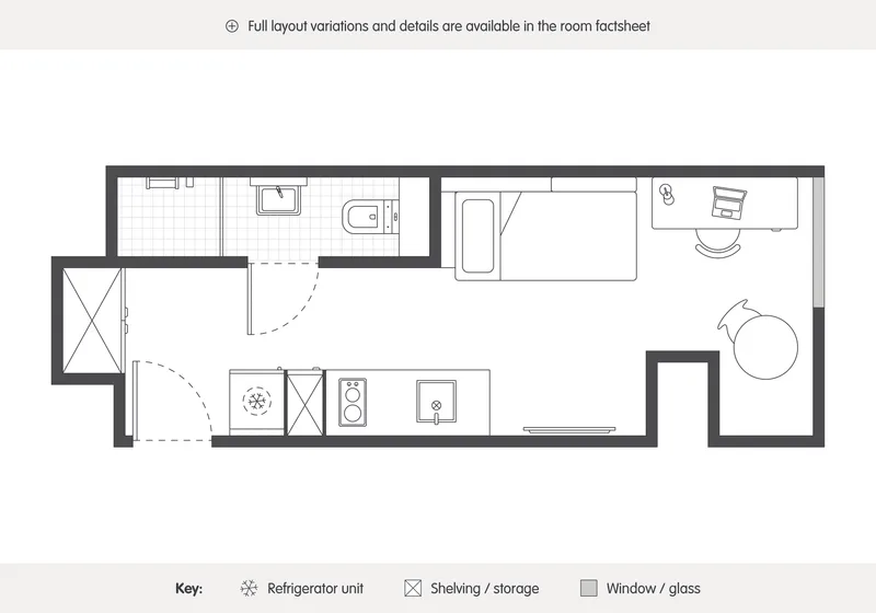 Iglu Flagstaff Gardens Single Studio Apartment